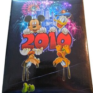 Disney Mickey Mouse Donald Duck Pluto 2010 Photo Album Scrapbook
